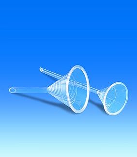 Воронка со спиральной бороздкой 100 мм PMP (VITLAB 325295)