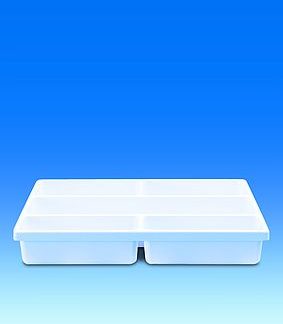 Лоток 5-секционный PVC 410*300*70 мм (VITLAB 80954)