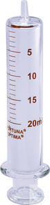 Шприц стеклянный 100 мл (Poulten Graf 7.102-51)