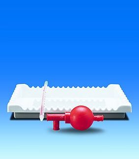 Штатив для пипеток 285*215*40 мм PVC (VITLAB 80996) горизонтальный