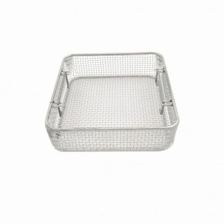 Корзина сетчатая с ручками КСр,  240х250х70 мм